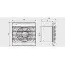 Ver imagem 3 de Exaustor para Banheiro Mod: DECOR200C S&P - 110V