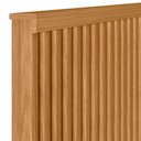 Ver imagem 7 de Cabeceira Casal e Queen Painel Ripado 241cm Palmeira Nature L06 - Mpozenato