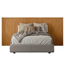 Ver imagem 6 de Cabeceira Casal e Queen Painel Ripado 241cm Palmeira Nature L06 - Mpozenato