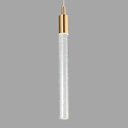 Ver imagem 1 de Pendente Empire Redondo de Cristal Dourado 30cm Led 7w 3000k 4000k 6500k Bivolt para Uso Interno