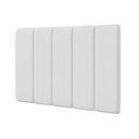 Ver imagem 2 de Painel Modulado Nashira 100 / A-013 Couro Branco