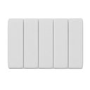 Ver imagem 3 de Painel Modulado Nashira 100 / A-013 Couro Branco