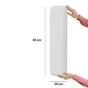 Ver imagem 4 de Painel Modulado Nashira 100 / A-013 Couro Branco