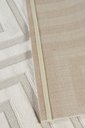 Ver imagem 5 de Tapete Sala 200x250 Chevron Bege 399