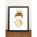Ver imagem 4 de Quadro Decorativo Quarto Infantil Menino c/Vidro Cor Preto