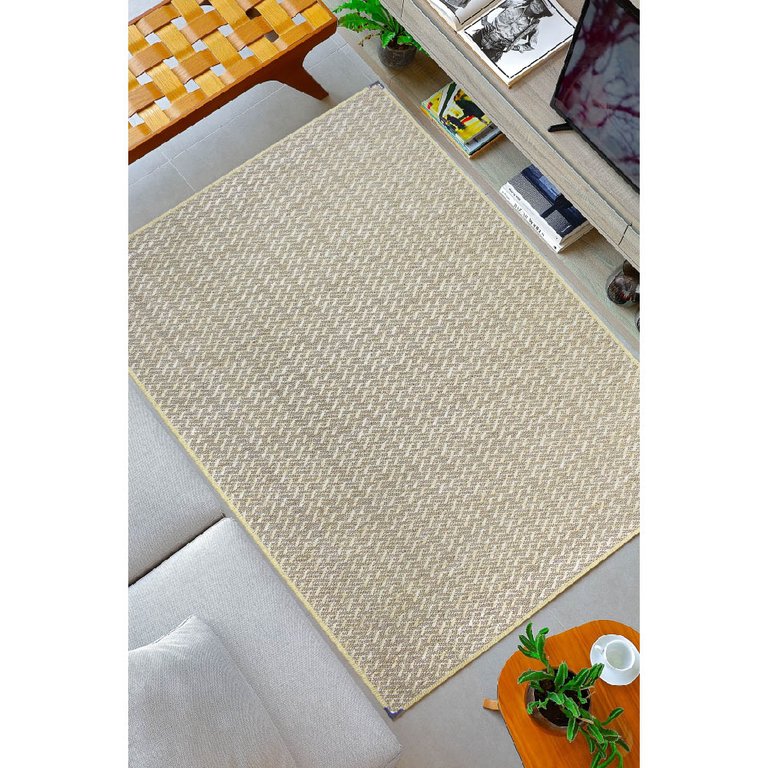 Tapete Sisal Sala Quarto 2,00x2,50 Clean S-568