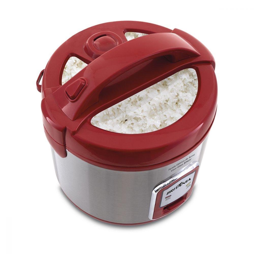 Panela de Arroz Visor Glass 6 Xícaras Britânia 220v - 3