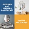 Espelho Decorativo Grande Orgânico 60x80cm - 6