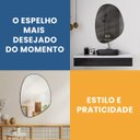 Ver imagem 5 de Espelho Decorativo Grande Orgânico 60x80cm