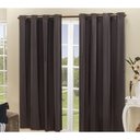 Ver imagem 1 de Cortina Daily Blackout Varão 2,80MX2,30m PVC Marrom Casa Scarpa