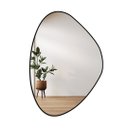 Ver imagem 2 de Espelho Decorativo Orgânico Glamour 100x70 Grande de Parede