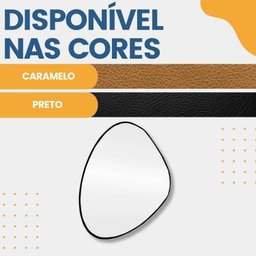 Espelho Decorativo Modelo Glamour 100x75cm de Parede para Quarto, Sala, Camarim, Salão de Beleza - 4