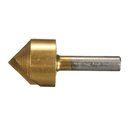 Ver imagem 6 de Kit 5 Broca Escariadora Conica Ferro Madeira Metal 6 a 19 Mm