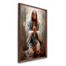 Quadro Decorativo Jesus em Oração 1 Tela 60x90cm para Decorar, Igreja, Sala, Quarto Sem Vidro - 1