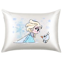 Fronha Cetim Antifrizz Personalizada Princesa Elsa Chiby m1 - 1