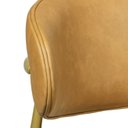 Ver imagem 6 de Cadeira Moderna Estofada Confortável Sala Jantar Gourmet Navy Colorido/Dourada/Couro Ecológico Durango Kaki