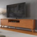 Ver imagem 1 de Rack para Tv até 75 Polegadas Piazza New 3 Gavetas Naturalle - Mavaular