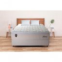 Ver imagem 2 de Cama Box Casal 138x188 Roma Molas Ensacadas King House
