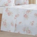 Ver imagem 5 de Jogo de Cama King 4 Pçs 200 Fios 100% Algodão 193x203x40cm Classique