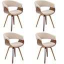 Ver imagem 1 de Conjunto com 4 Caderias para Sala de Jantar Betina