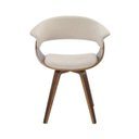 Ver imagem 7 de Conjunto com 5 Caderias para Sala de Jantar Betina Bege/Creme