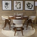 Ver imagem 5 de Conjunto com 5 Caderias para Sala de Jantar Betina