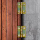 Ver imagem 5 de Dobradiça Bicromatizada 25 x 19 mm em Aço 20 Peças