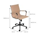 Ver imagem 2 de Cadeira para Escritório Baixa Estrelinha