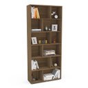Ver imagem 2 de Estante Xangai Escritório/Home Office 12 Nichos 90x204,2cm Castanho 160441