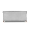 Ver imagem 6 de Sofá 2 Lugares Pé de Madeira Julieta 160 Cm Linho Grigio S04 - D'Rossi
