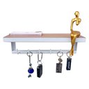 Ver imagem 3 de Porta Chaves Strassis Design Mdf Sd-3506 Branco