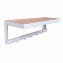 Ver imagem 2 de Porta Chaves Strassis Design Mdf Sd-3506 Branco
