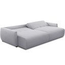 Ver imagem 6 de Sofá Cama Retrátil 3 Lugares para Sala de Estar 210cm Sky T03 Linho Cinza - Lyam Decor