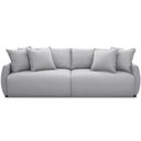 Ver imagem 3 de Sofá Cama Retrátil 3 Lugares para Sala de Estar 210cm Sky T03 Linho Cinza - Lyam Decor