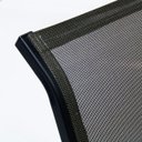 Ver imagem 3 de Mesa 1,20m Ripada + 4 Cadeiras Aluminio Tela Preta para Piscina Jardim