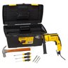 KIT FURADEIRA DE IMPACTO 1/2POL. 700W COM 3 BROCAS DE ALVENARIA E ACESSÓRIOS - STANLEY-SDH700KS1BR - 1