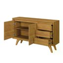 Ver imagem 1 de Buffet Vertex 2 Portas e 3 Gavetas 137 cm Naturalle - Mavaular