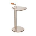Ver imagem 3 de Mesa Lateral de Apoio Mesinha de Centro Sofá com Design Unico Aço Champagne Sofy Fendi
