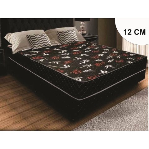 Cama Box Casal Conjugada Ortopédico (5cm) Colchão Dos Sonhos