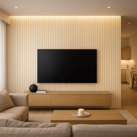 Kit 12 Painel Ripado Slim 20x3m Revestimento