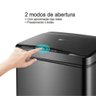 Lixeira Automática Retangular 50 Litros com Sensor Branca - 6