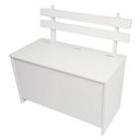 Ver imagem 1 de Caixa de Lenha Cl 001 Bco - Completa Móveis