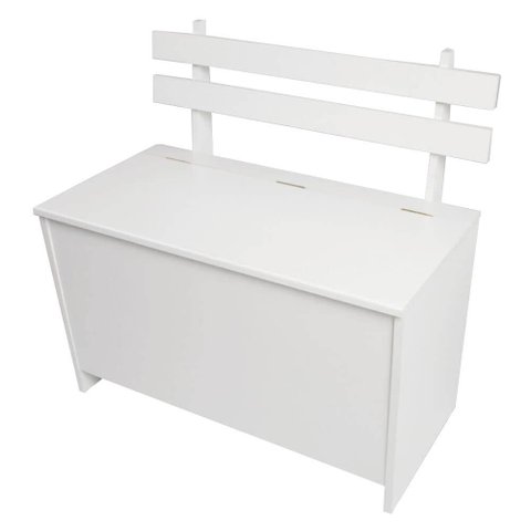 Caixa de Lenha Cl 001 Bco - Completa Móveis