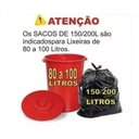 Ver imagem 2 de Kit 200 Unidades Saco de Lixo 100 Litros Reforçado