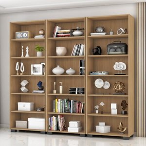 Kit 3 Estantes para Livros 5 Prateleiras 188cmx181,5cm Office