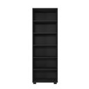 Ver imagem 6 de Kit 2 Estantes para Livros 5 Prateleiras 188CMX60,5cm Office Preto/Tx