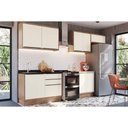 Ver imagem 1 de Cozinha Completa Versalis 6 Peças (3aéreos+2balcões+1complemento) C6p161 Freijo/cinza Argila -