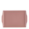Bandeja Square Retangular 23x35 Rosé em Polipropileno Linha Tendência Vem - 4