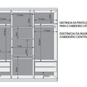 Ver imagem 5 de Guarda-Roupa 6 Portas e 4 Gavetas 100% MDF Premier Marrom/Marrome/Off White