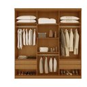 Ver imagem 3 de Guarda-roupa 6 Portas e 4 Gavetas 100% Mdf Premier